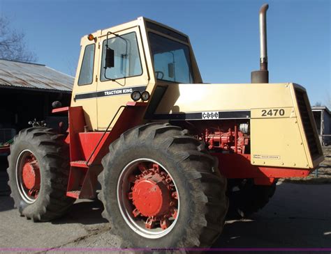 Rubber duals, cab glass and. . 2470 case tractor for sale